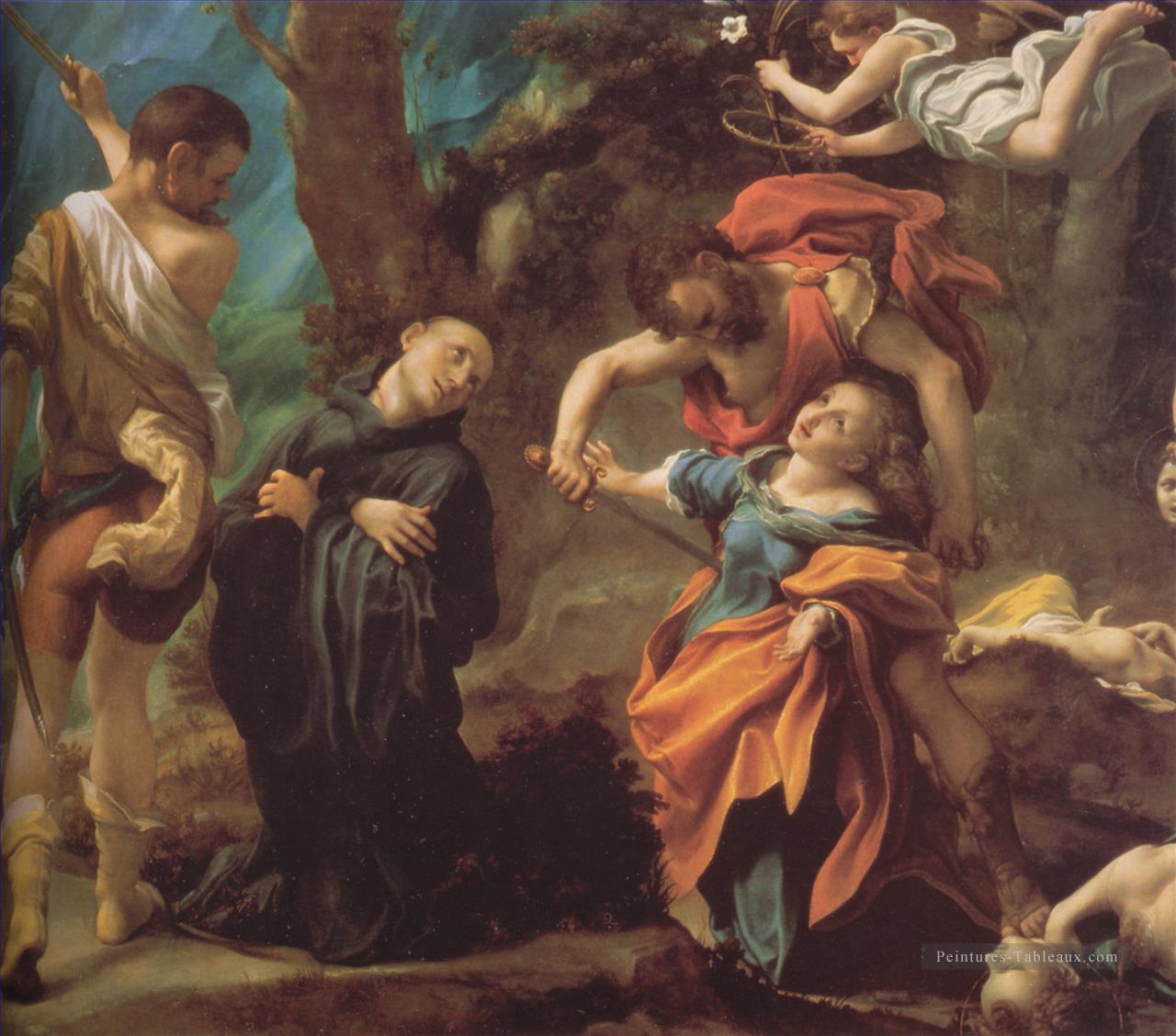 Le Martyre des Quatre Saints Renaissance maniérisme Antonio da Correggio Peintures à l'huile